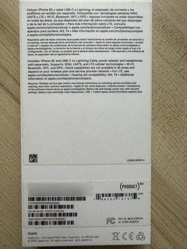 iPhone SE Red 128 Gb Apple -usado- (Usado)