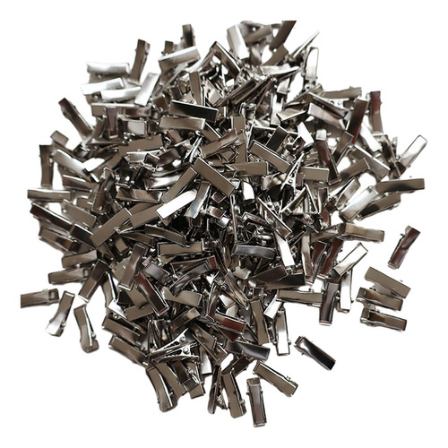 200 Uds Pinzas Para El Pelo De Cocodrilo Clips De Metal Diy