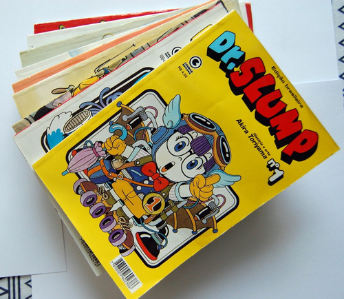 Lote Mangá Dr. Slump Ed. Conrad Nºs 1-9 (1ª Ed. Br 2002)