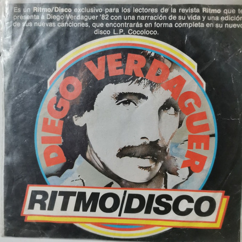 Disco 45 Rpm: Diego Verdaguer- Ritmo Disco Promo