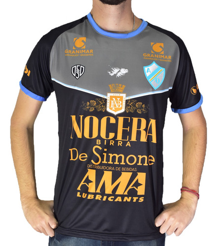 Camiseta Argentino De Quilmes Arquero Il Ossso 2024 Negra