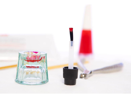 100 Pincel Descartável Para Esmalte Manicure Profissional
