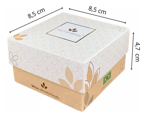 Imagem 4 de 7 de Vela Aromática Premium Jasmim C/4 Mini Velas Aromatizadas
