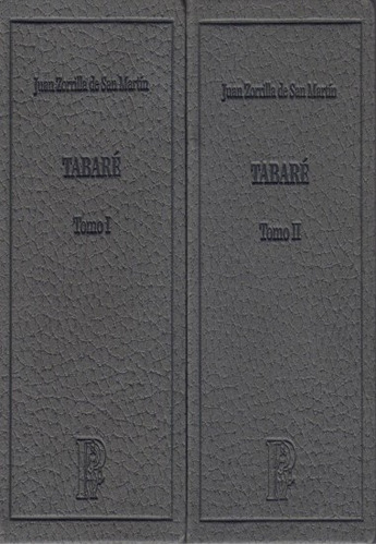 Tabaré 2 Tomos (mini Libros), De Juan Zorrilla De San Martin. Editorial Parnasillo, Tapa Blanda, Edición 1 En Español