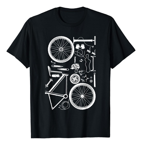 Piezas De Bicicleta - Camiseta De Ciclismo Mtb Downhill Ride