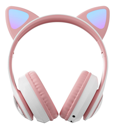 Yusonic Auriculares Bluetooth Con Orejas De Gato, Para Niños