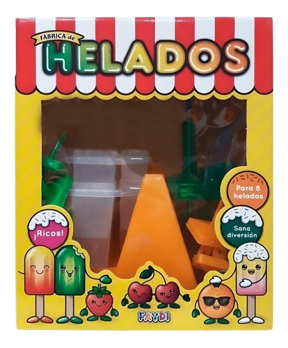 Fabrica Helado Agua Ice Cream Toy Original Pce 969  Bigshop