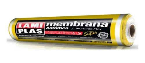 Membrana Asfaltica Con Alumino Flexible De 35 Kg