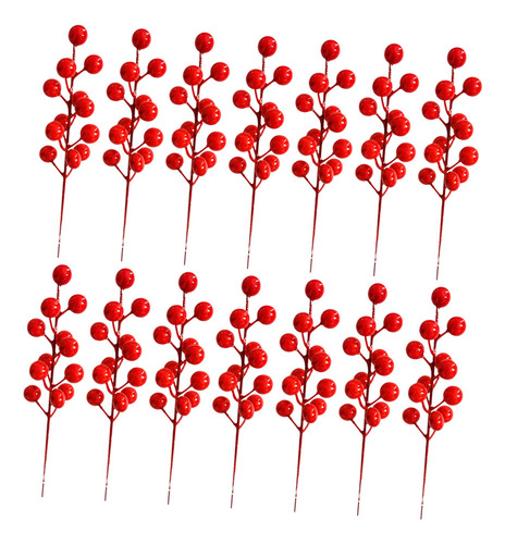 V Centros De Mesa Navideños, Guarnición De Frutos Rojos, 20