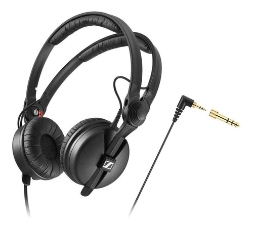 Sennheiser Hd 25 - Fone De Ouvido Para Djs Loja Oficial Cor Black