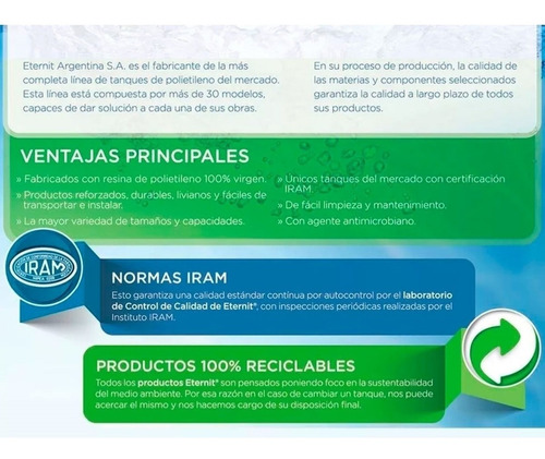 Imagen 5 de 10 de Tanque 1000 Lts Bicapa Obra Domiciliarios
