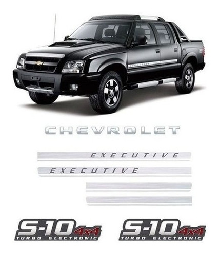 Kit De Faixas Chevrolet Executive S10 Turbo Eletronic 4x4