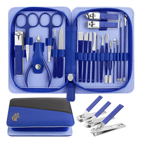 Juego De Manicura Profesional Cortaunas Kit De Herramientas