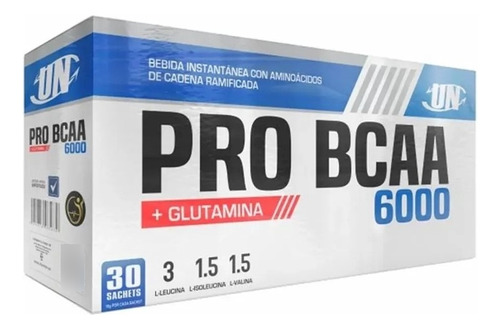 Pro Bcaa 6000 Bcaa Un 30 Sachets Aminoacidos - Tienda Fisica