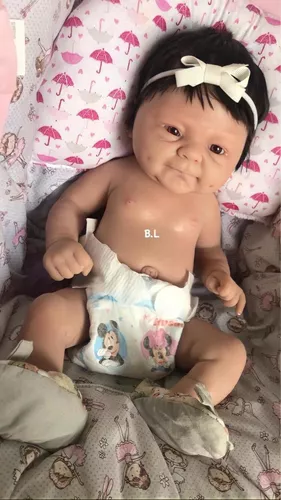 Bebezinha Silicone Sólido - MIMO'S REBORN