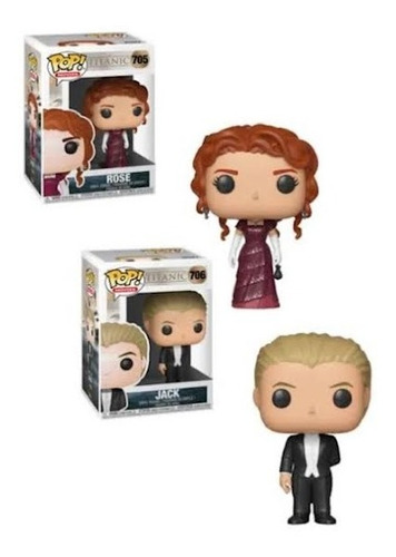 Funko Pop! Movies - Titanic - Rose #705 Jack #706