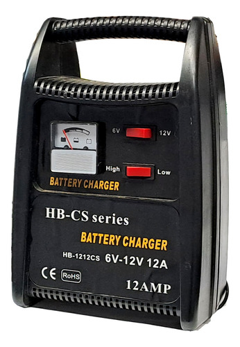 Cargador Bateria 6-12v 12amp Con Amperimetro - Cymaco