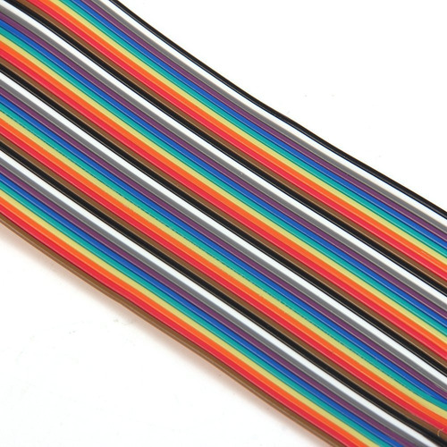 Imagen 5 de 6 de Pack 40 Cables Macho Macho 20cm Dupont Arduino Protoboard