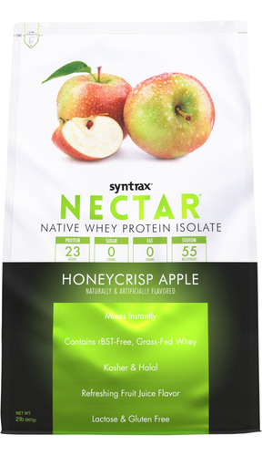 Nectar Whey Protein (2lb) Honeycrisp Apple Syntrax