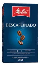 Comprar Café Torrado e Moído Descafeinado Melitta Caixa 250g