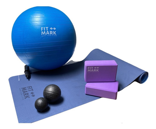 Kit Set Gimnasio Casa Yoga Flexibilidad Equilibrio Relax