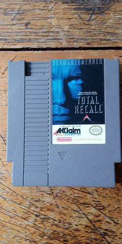 Fita Nes Total Recall Original Nintendinho Perfeita (Usado)