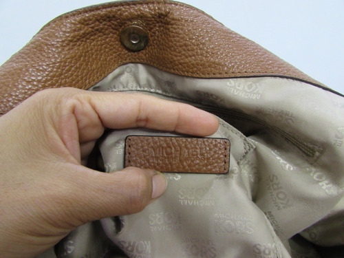 Imagen 7 de 10 de Michael Kors Bolsa Mk De Piel / Con Uso 1277