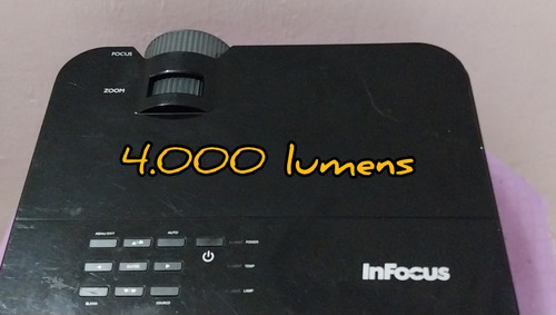 Proyector Video Beam Infocus 4.000 Lúmenes De Brillo 