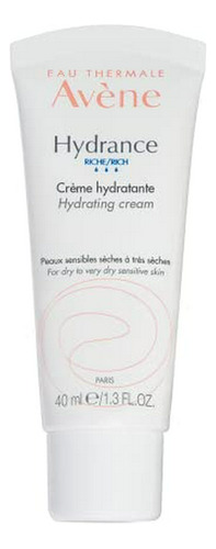 Crema Hidratante Rica Hydrance Avene - 1.3 Oz.