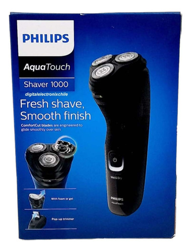 Maquina De Afeitar Philips Aqua Touch Shaver 1000 Calidad