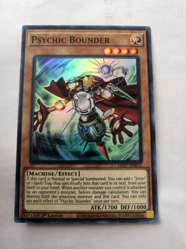 Psychic Bounder Super Rare Yugioh 