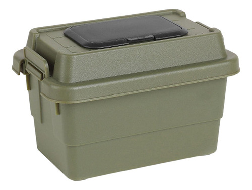 Mini Caja De Almacenamiento Al Aire Libre 1.1l Verde