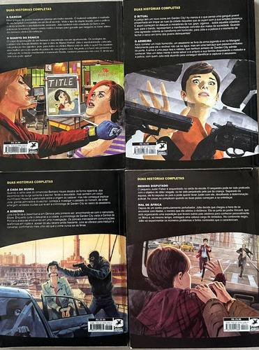 Kit 04 Gibis Aventuras De Uma Criminóloga- J. Kendall- Kit 03