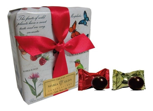 Trufas Maria Elisa Chocolatière Caja Regalo Colibríes × 48g