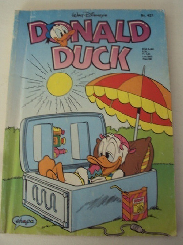 Historieta Disney Donald Duck # 421 En Aleman - Año 1990