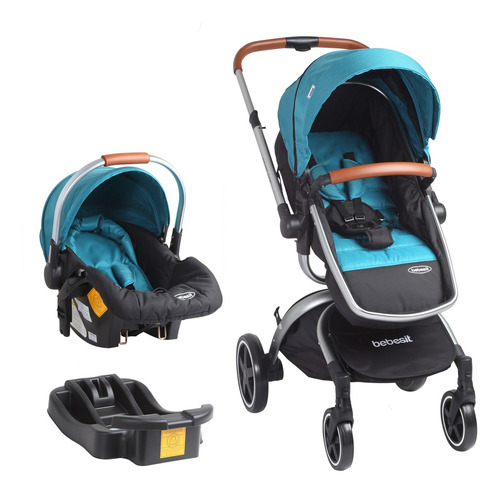 Coche Travel System F8006 Verde