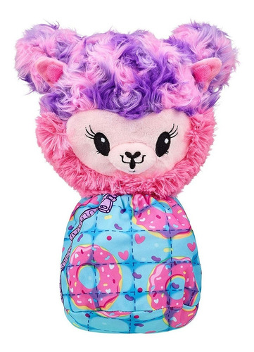 Peluche Llama Pikmi Pops Pajama Llamas, Con Antifaz Y Acces