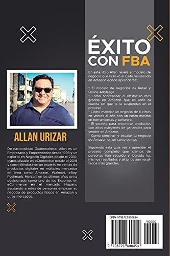 Exito Con Fba - Urizar, Allan, de Urizar, Al. Editorial Independently Published en español