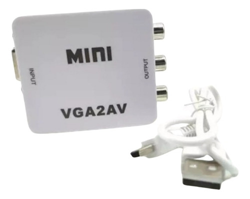 Adaptador Convertidor Vga2av