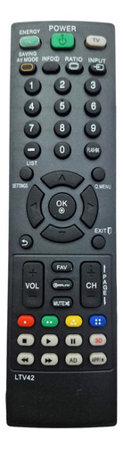 Control Remoto Compatible Televisión Tv Compatible LG Modelo Ltv42 Aplicaciones Smart 4k Uhd