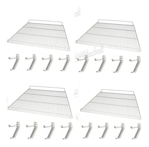 Imagem 1 de 4 de 4 Grade Prateleira Gelopar Gptu-40 Gptu-37 Gptu-410 Kit