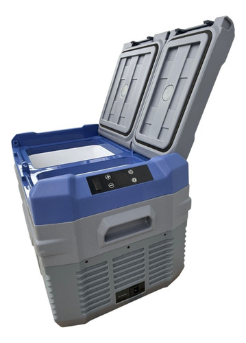 Geladeira Smart 35l Quadrivolt Dupla Abertura Caminhão,barco