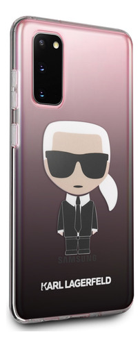 Funda Case Kalr Tpu Degradado Negro S20