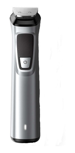 Imagen 1 de 3 de Máquina afeitadora y cortadora de pelo Philips Series 7000 MG7736 negra y plata 100V/240V