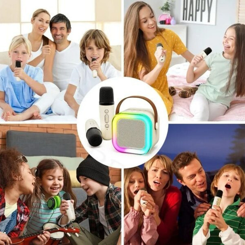 Mini Parlante Altavoz Y Micrófono Portátil Bluetooth Tasbel
