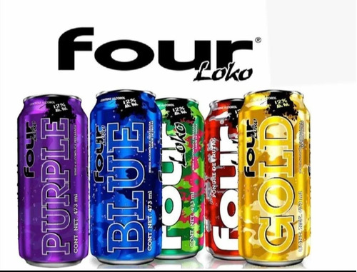 Four Loko X 4 Unidades Surtido - mL a $48