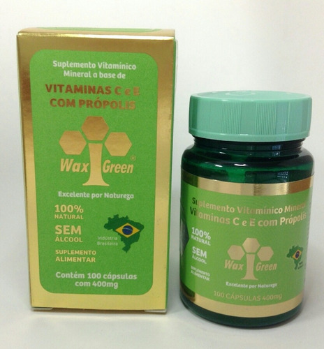 Propolis Verde Capsula Wax Green | MercadoLivre