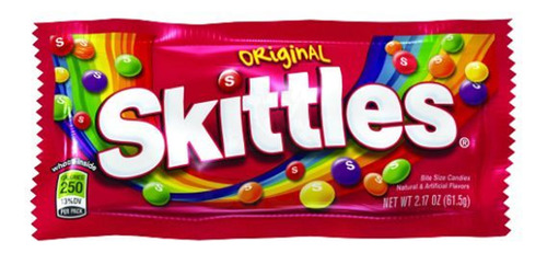 Caramelos Masticables De Fruta Skittles 61.5gr