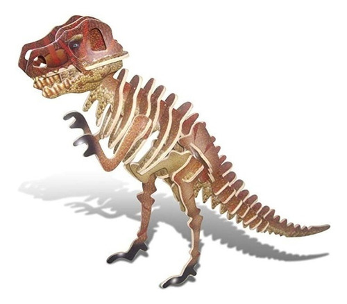 Puzzled T-rex 3d Jigsaw Puzzle (28 Piezas), 13 X 3 X 9.5