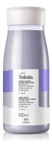 Natura Tododia Sabonete Liquido Cremoso Algodao 300ml — R$ 39,90 em Mercado Livre